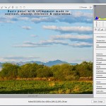 Working with the Basic panel to enahnce contrast, clarity and vibrance.